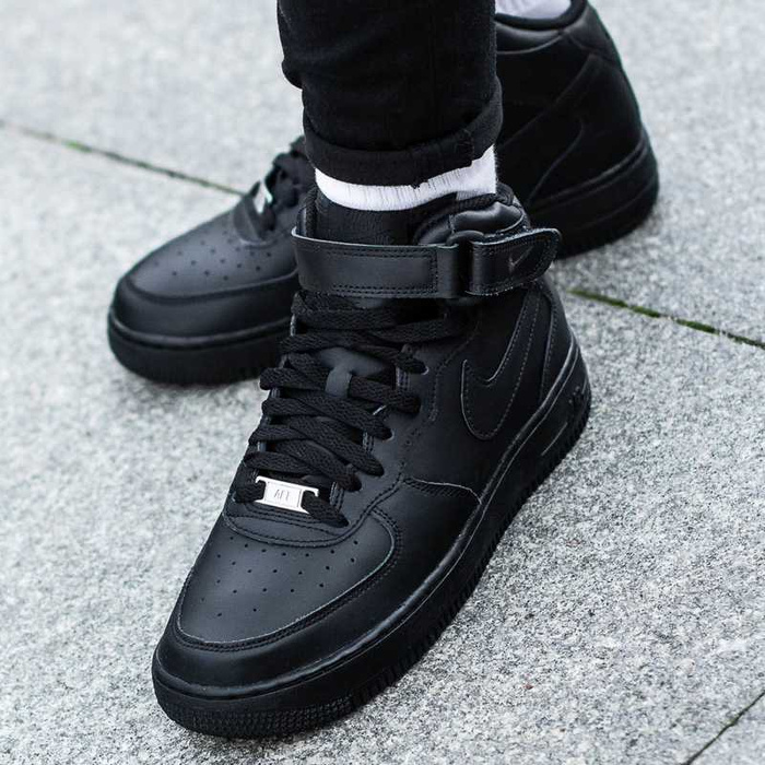 Nike Air Force 1 Mid GS 314195 004 58 00 Sneaker Peeker GroBte Rabatte Schuhe Bekleidung Accessoires Street Trekking Sport Lifestyle