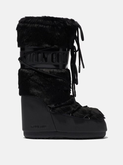 Damen Schneestiefel Moon Boot ICON FAUX-FUR BOOTS