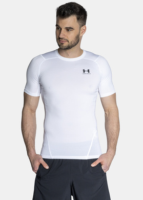 Trainings T-Shirt für Herren Weiß Under Armour Heat Gear 