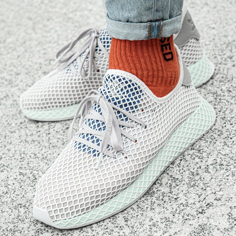 Adidas deerupt runner weiß rot online