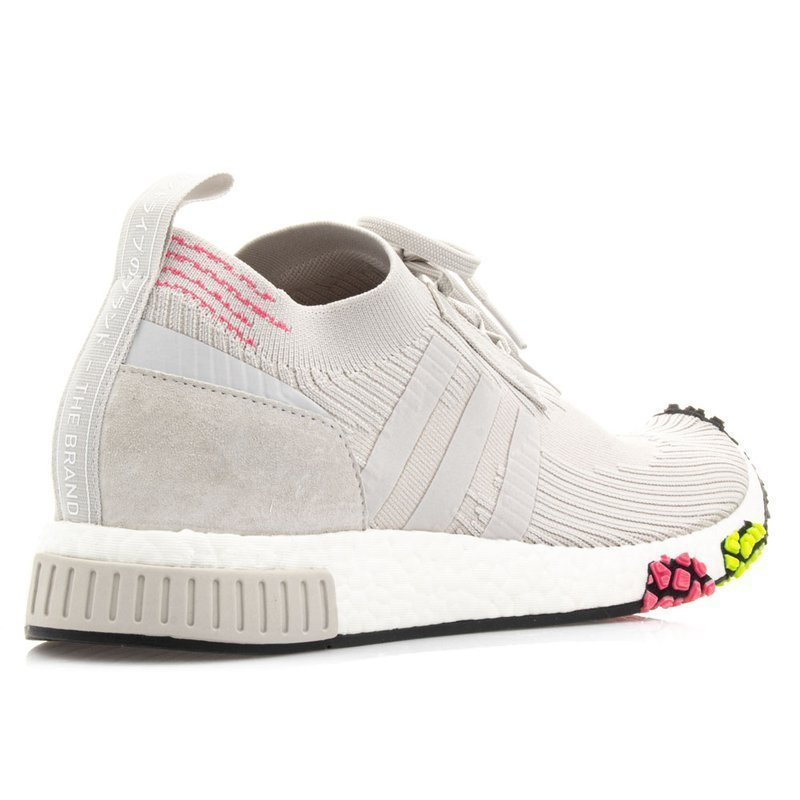 Adidas nmd racer white best sale