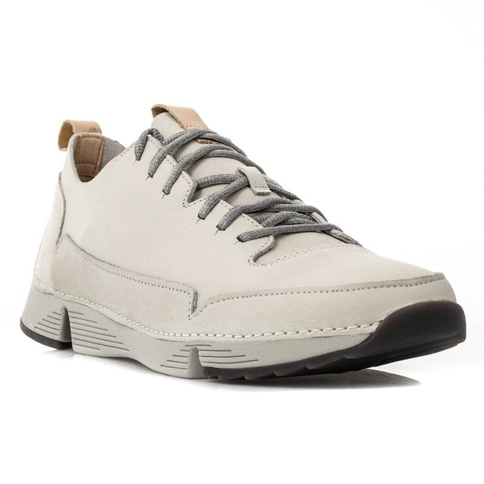 CLARKS Tri Spark White Leather (261389087)