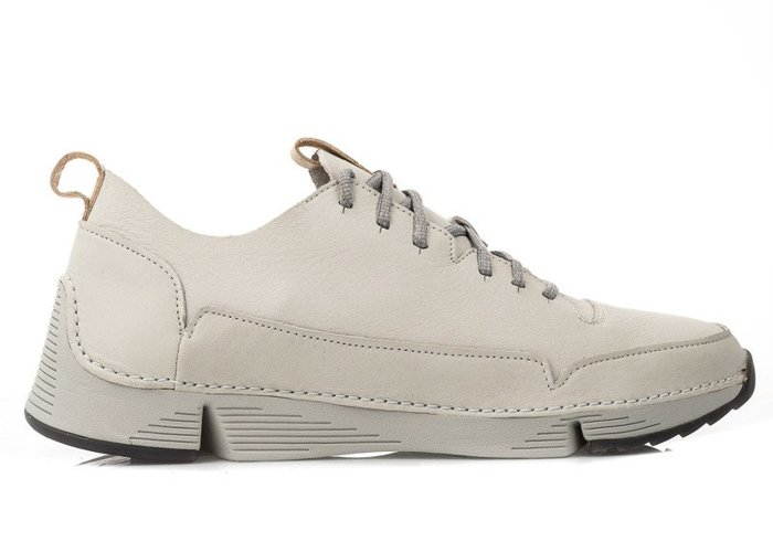 CLARKS Tri Spark White Leather (261389087)