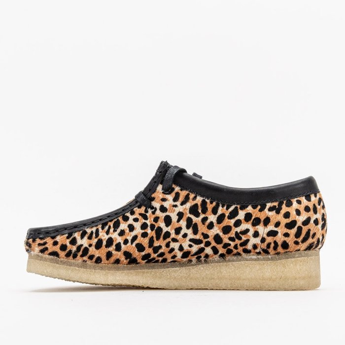 Clarks Wallabee Leopard Print (261600334)