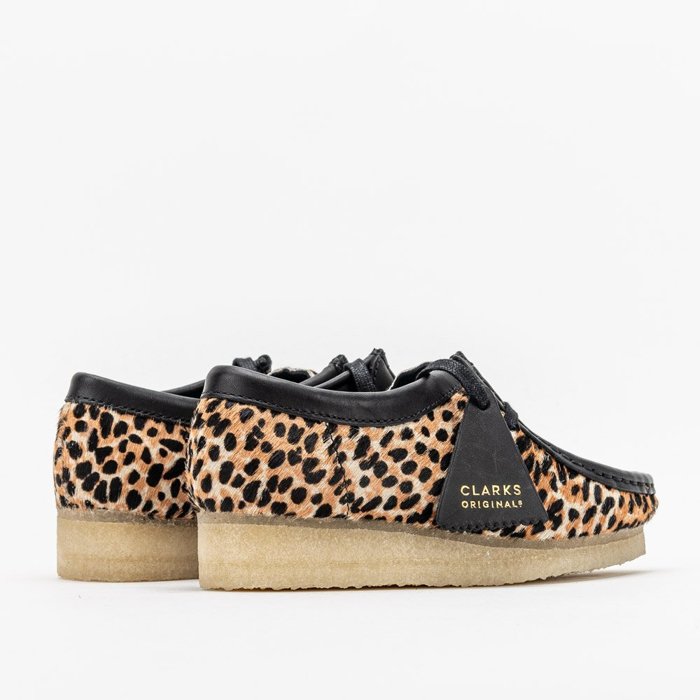 Clarks Wallabee Leopard Print (261600334)