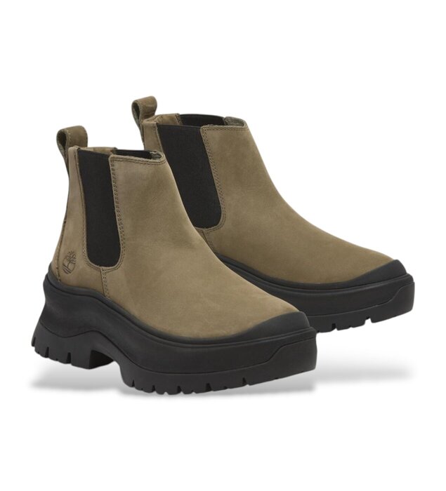 Damen Chelsea-Boots Timberland Roxie Lane MID CHELSEA BOOT OLIVE NUBUCK