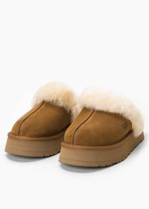 Damen Hausschuhe Braun UGG W DISQUETTE