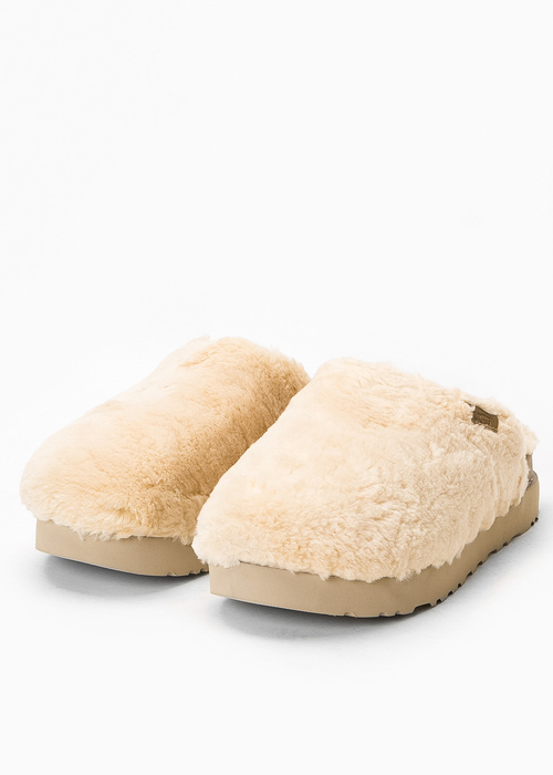 Damen Hausschuhe UGG W FUZZ SUGAR SLIDE