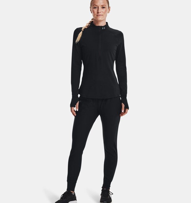 Damen Longseleeve UNDER ARMOUR UA QUALIFIER RUN 2.0 1/2 ZIP 1365632-001 