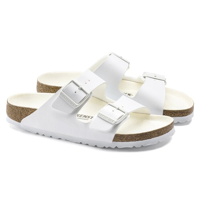 Damen Pantoletten BIRKENSTOCK ARIZONA BF White