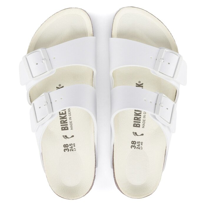 Damen Pantoletten BIRKENSTOCK ARIZONA BF White