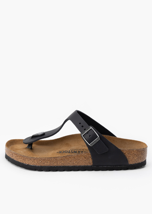 Damen Pantoletten BIRKENSTOCK GIZEH LEOI BLACK