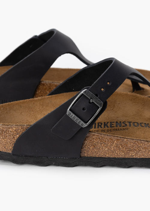 Damen Pantoletten BIRKENSTOCK GIZEH LEOI BLACK