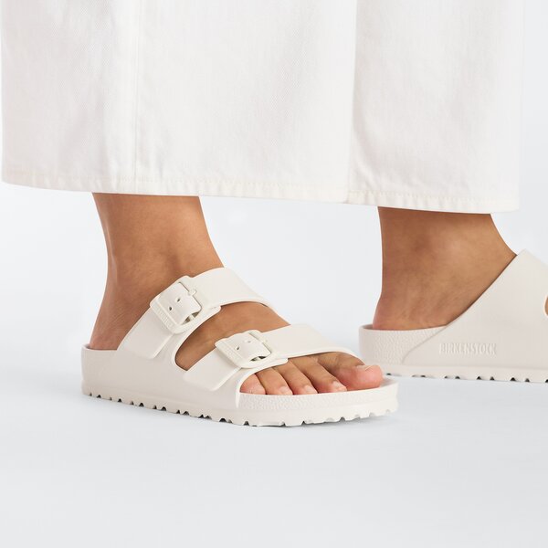 Damen Pantoletten Birkenstock Arizona Essentials EVA Eggshell