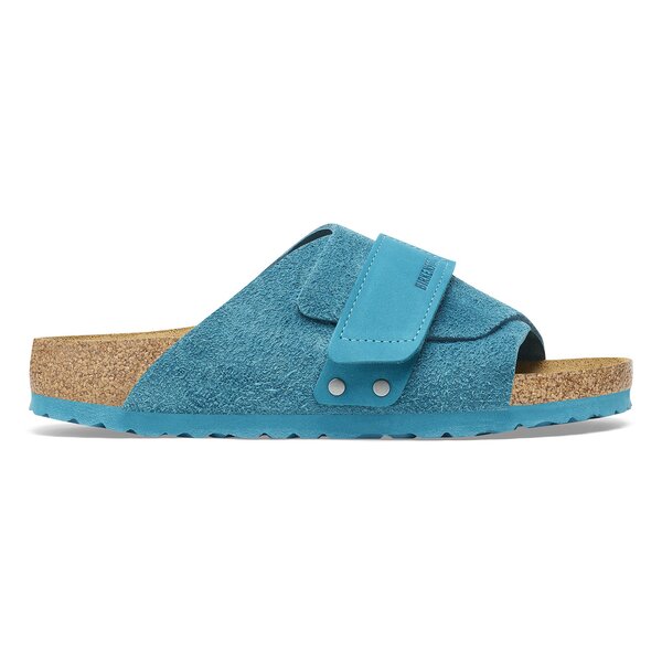 Damen Pantoletten Birkenstock Kyoto Nubuck Leather/Suede