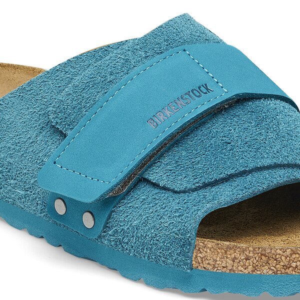 Damen Pantoletten Birkenstock Kyoto Nubuck Leather/Suede