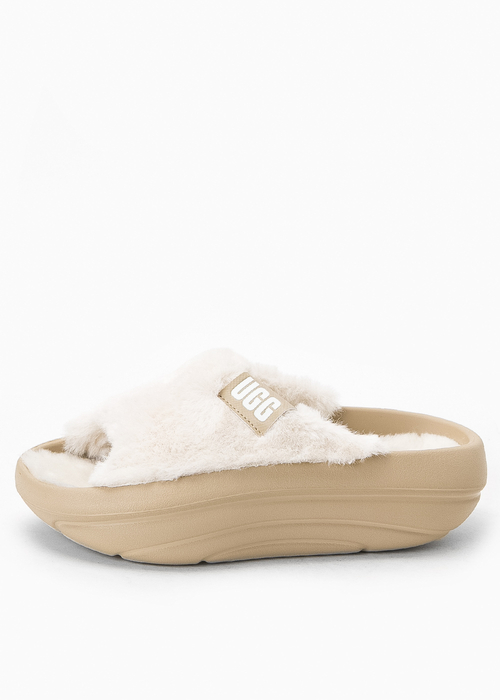 Damen Pantoletten UGG W FOAMO UGGPLUSH SLIDE