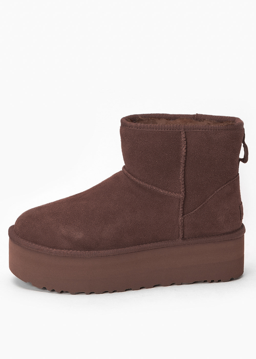 Damen Schneestiefel Braun UGG W CLASSIC MINI PLATFORM