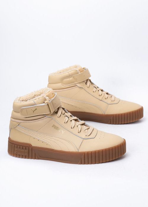 Damen Sneaker Beige Puma Carina 2.0 MID WTR