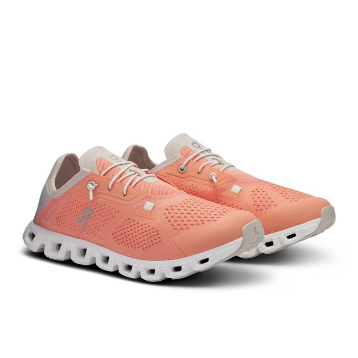 Damen Sneaker ON CLOUD 5 Coast Flamingo | Pearl