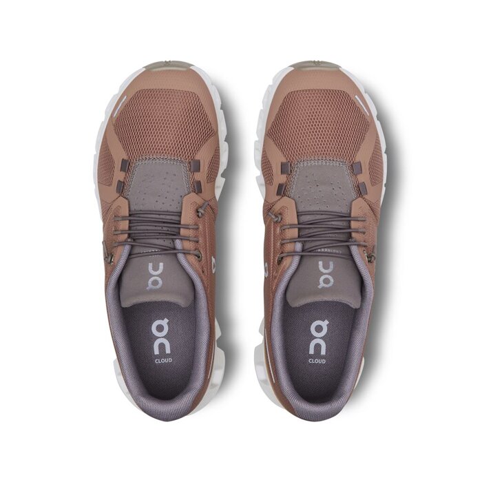 Damen Sneaker ON CLOUD 5 Rosebrown | Fog