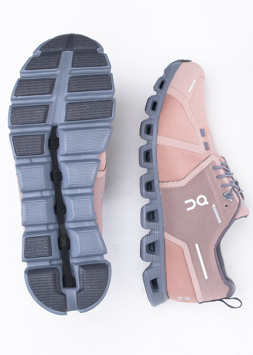 Damen Sneaker Rosa ON Cloud 5 Waterproof