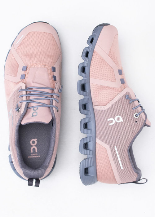 Damen Sneaker Rosa ON Cloud 5 Waterproof