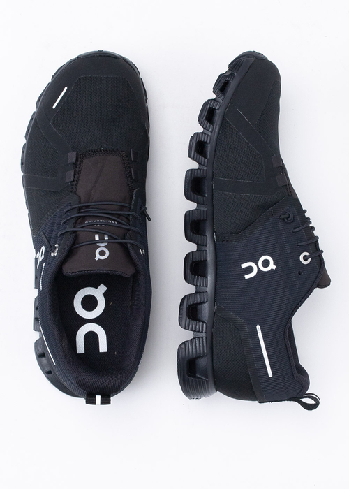 Damen Sneaker Schwarz  On Running Cloud 5 Waterproof