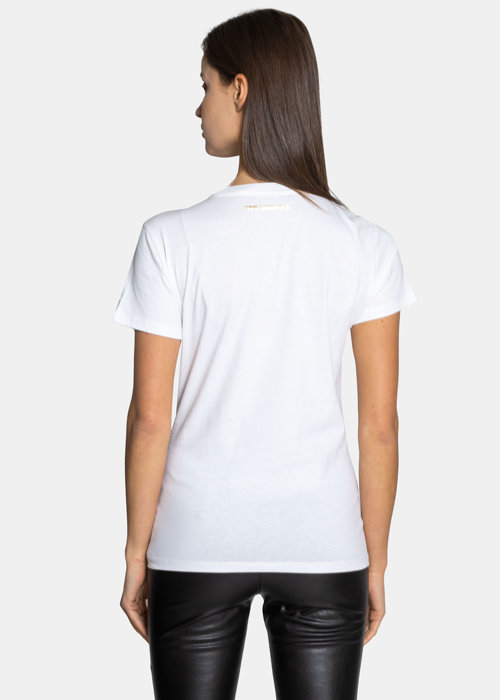 Damen T-Shirt Karl Lagerfeld Ikonik Art Deco (216W1705-100)