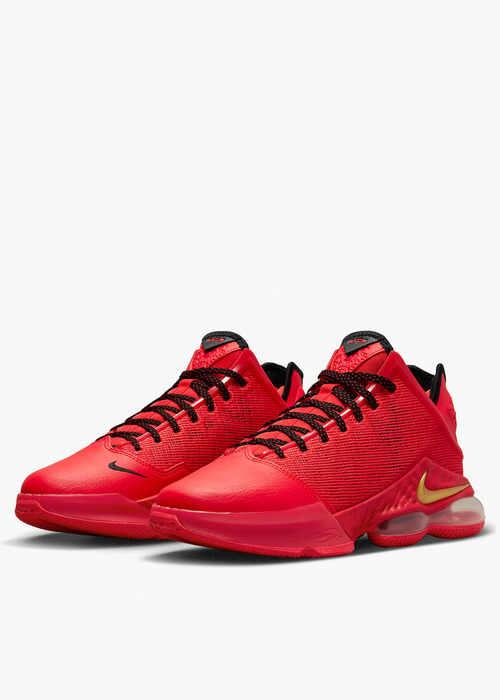 Herren Basketballschuh Nike LeBron XIX Low Light Crimson