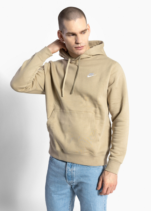 Herren Kapuzenpullover Beige Nike NSW Club Hoodie