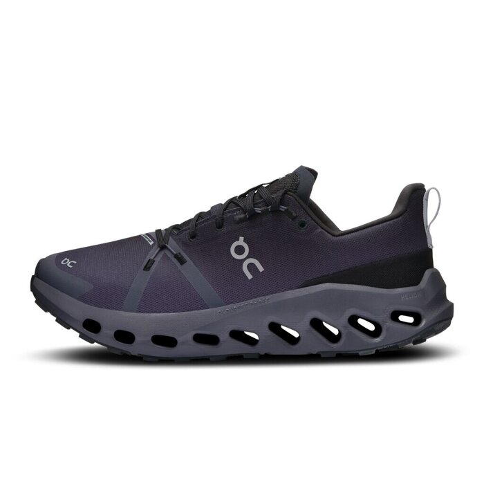 Herren Laufschuhe ON RUNNING CLOUDSURFER TRAIL WATERPROOF BLACK | ECLIPSE