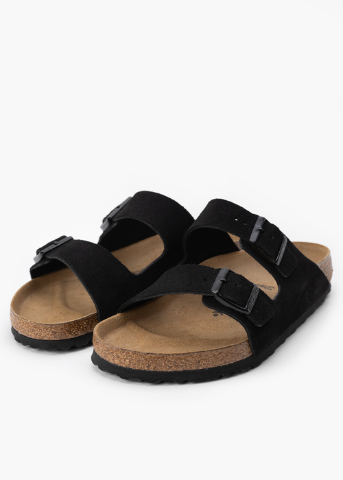 Herren Pantoletten BIRKENSTOCK ARIZONA LEVE BLACK