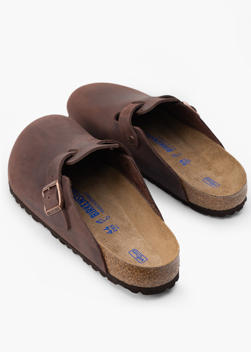 Herren Pantoletten BIRKENSTOCK BOSTON SFB LEOI HABANA