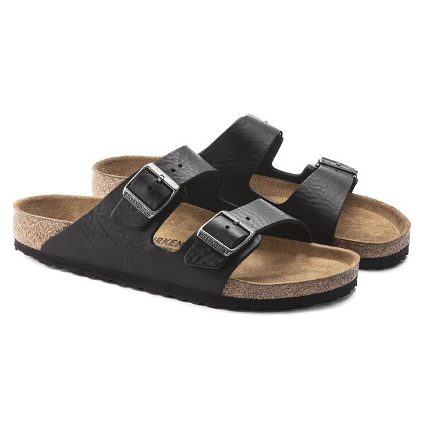 Herren Pantoletten BIRKENSTOCK LE VINTAGE WOOD BLACK BG