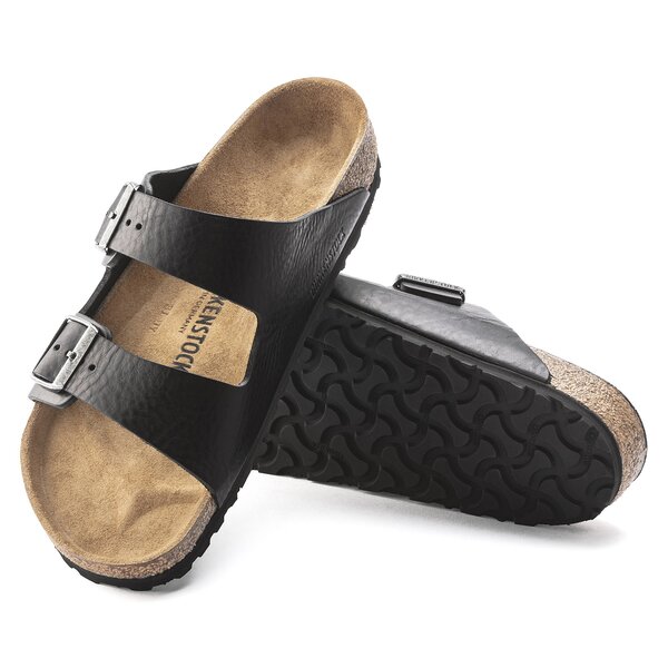 Herren Pantoletten BIRKENSTOCK LE VINTAGE WOOD BLACK BG