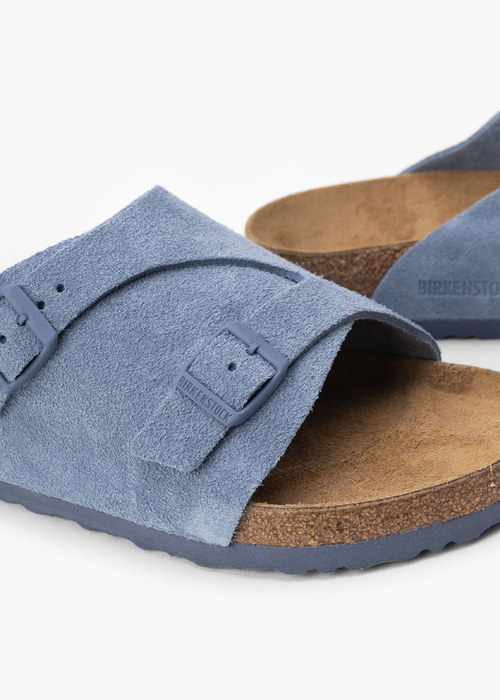 Herren Pantoletten BIRKENSTOCK ZÜRICH LEVE ELEMENTAL BLUE