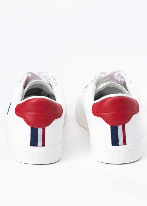 Herren Sneaker U.S. POLO MARCX001M/3Y4 WHI-RED01 