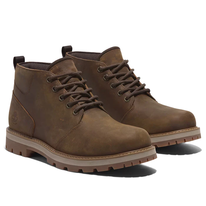 Herren Stiefel Timberland Britton Road Mid Chukka WP Rust