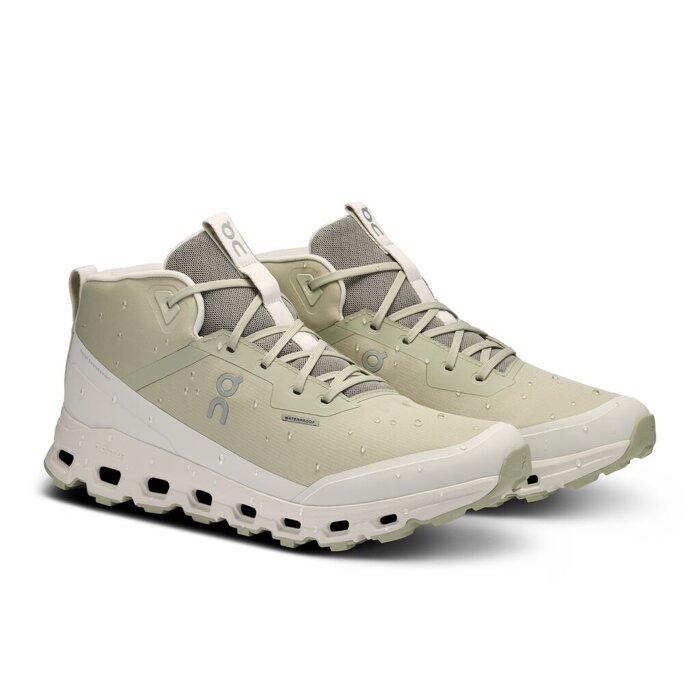 Herren Trekkingschuhe ON Cloudroam Waterproof M Chalk | Ice