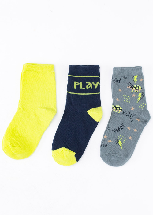 Kindersocken  ECCO PLAY MID CUT 3-PACK