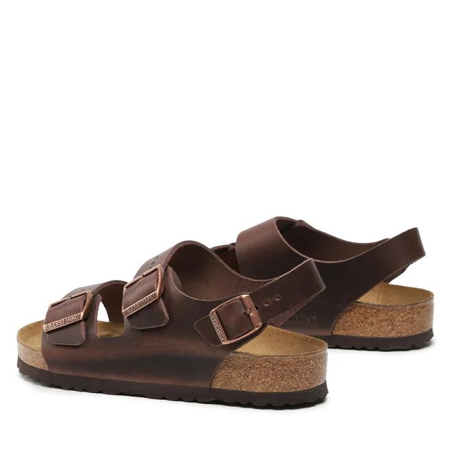 Sandalen Unisex Braun Birkenstock Milano LE