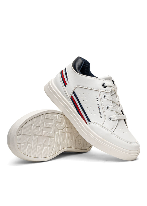 Sneaker für Kinder Tommy Hilfiger T1B4-32043-0621-X336 Weiß