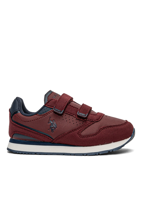 Sneaker für Kinder U.S. Polo Assn. Nobik002 Burgund 