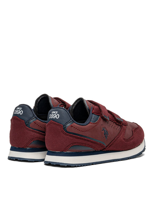 Sneaker für Kinder U.S. Polo Assn. Nobik002 Burgund 