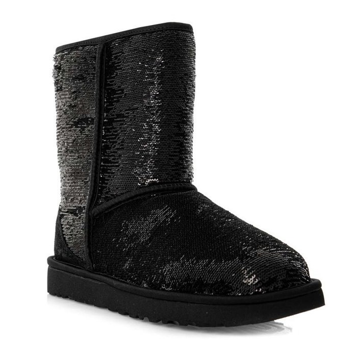 UGG W Classic Short Cosmos Sequin (1103796-BKGM)