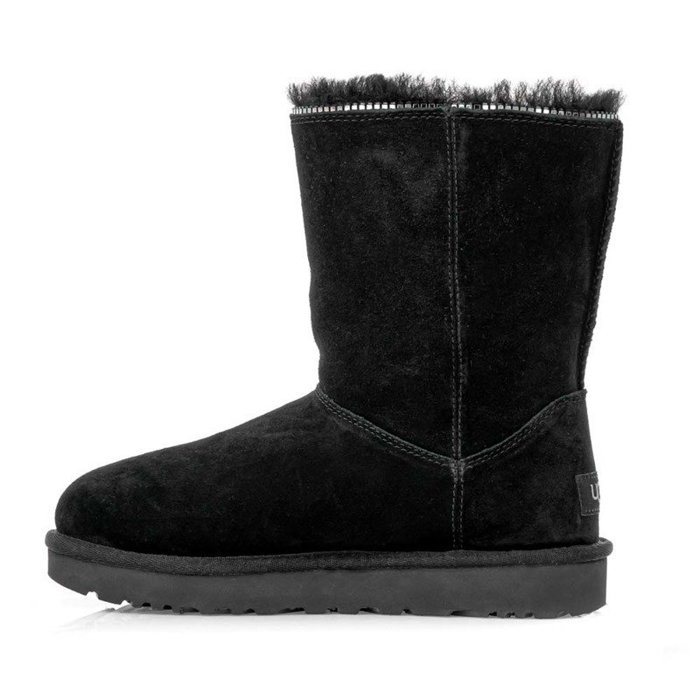 UGG W Classic Zip Boot (1103764-BLK)