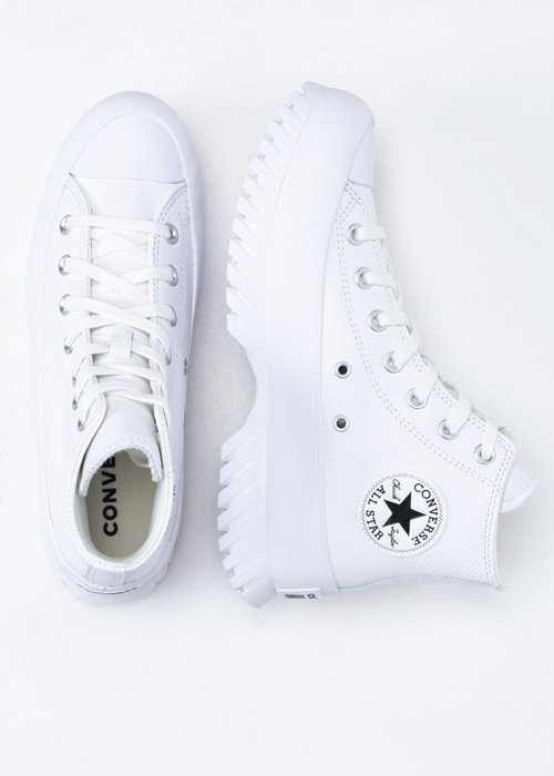 Unisex Sneaker Weiß Converse Chuck Taylor All Star Lugged 2.0