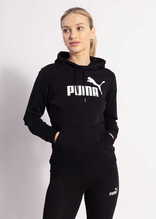 Damen Kapuzenpullover PUMA ESS LOGO HOODIE TR