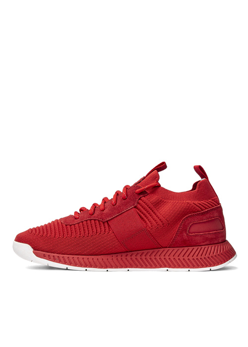 Herren Sneaker Rot BOSS Titanium